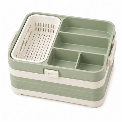 Woplanbda™ Foldable All-in-One Meal Prep & Storage Station