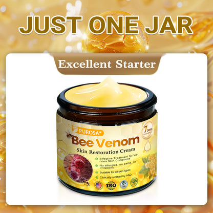 Official U.S. Store🌸PUROSA® Bee Venom Comprehensive Cream🔥LAST DAY: 80% OFF (For sagging skin, fine lines, loss of firmness, flat bust, drooping hips, and more)