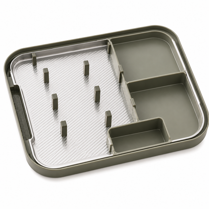 Woplanbda™ Adjustable Divided Defrosting & Meal Prep Tray