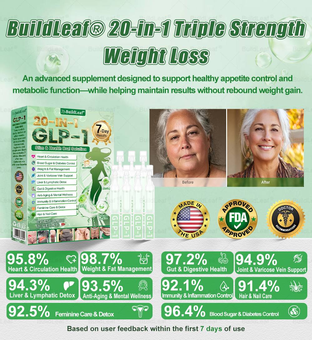 X 𝐎𝐟𝐟𝐢𝐜𝐢𝐚𝐥 𝐒𝐭𝐨𝐫𝐞 | 𝘽𝙪𝙞𝙡𝙙𝙇𝙚𝙖𝙛® 𝗚𝗟𝗣-𝟭 𝟐𝟎-𝐢𝐧-𝟏 𝐒𝐥𝐢𝐦 & 𝐇𝐞𝐚𝐥𝐭𝐡 𝐎𝐫𝐚𝐥 𝐒𝐨𝐥𝐮𝐭𝐢𝐨𝐧 (𝑶𝒏𝒄𝒆 𝒂 𝒅𝒂𝒚,𝒓𝒆𝒔𝒖𝒍𝒕𝒔 𝒊𝒏 7 𝒅𝒂𝒚𝒔),𝑾𝒊𝒕𝒉 100 𝑩𝒊𝒍𝒍𝒊𝒐𝒏 𝑪𝑭𝑼 𝑨𝒄𝒕𝒊𝒗𝒆 𝑷𝒓𝒐𝒃𝒊𝒐𝒕𝒊𝒄𝒔✅𝑺𝒖𝒑𝒑𝒐𝒓𝒕𝒔 𝒘𝒆𝒊𝒈𝒉𝒕 𝒎𝒂𝒏𝒂𝒈𝒆𝒎𝒆𝒏𝒕,𝒉𝒆𝒂𝒓𝒕 𝒉𝒆𝒂𝒍𝒕𝒉,𝒅𝒊𝒂𝒃𝒆𝒕𝒆𝒔,𝒈𝒖𝒕 & 𝒘𝒐𝒎𝒆𝒏’𝒔 𝒉𝒆𝒂𝒍𝒕𝒉,𝒘𝒉𝒊𝒍𝒆 𝒇𝒊𝒓𝒎𝒊𝒏𝒈 𝒔𝒌𝒊𝒏 & 𝒃𝒐𝒐𝒔𝒕𝒊𝒏𝒈 𝒆𝒏𝒆𝒓𝒈𝒚.