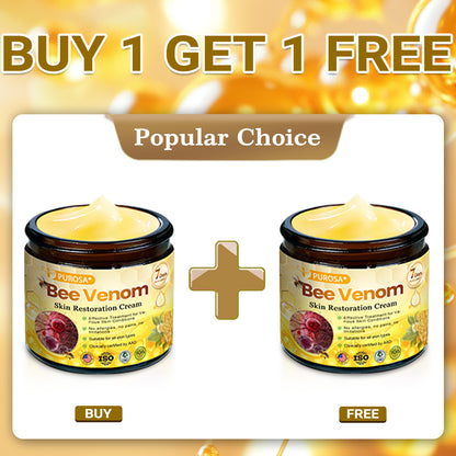 Official U.S. Store🌸PUROSA® Bee Venom Comprehensive Cream🔥LAST DAY: 80% OFF (For sagging skin, fine lines, loss of firmness, flat bust, drooping hips, and more)